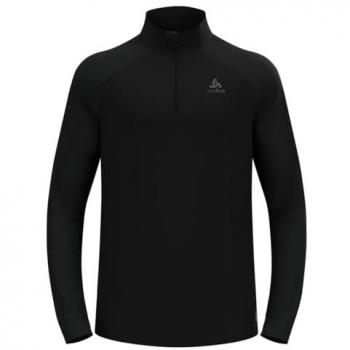 Odlo 1 2 zip essential ceramiwarm pullover schwarz