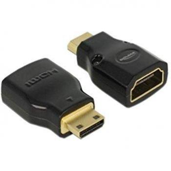Mini HDMI-C Stecker > HDMI-A Buchse 4K, Adapter