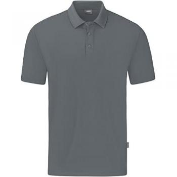 JAKO Organic Stretch Poloshirt Grau 4XL Unisex
