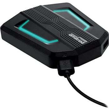 Station de Contrôle Plug & Play Amstrad Switch007 (Clavier, Souris, Casque)