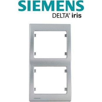 Plaque Double Verticale SIEMENS Delta Iris