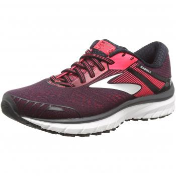 Adrenaline GTS 18 für Damen von Brooks – Schwarz/Rosa (EU 39)