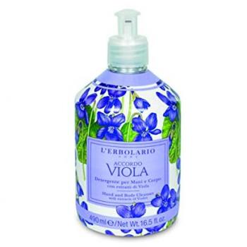 L'Erbolario Detergente Mani e Corpo Accordo Viola 490 ml
