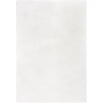 HOMCOM Teppich Weiß Hochflor 230 cm