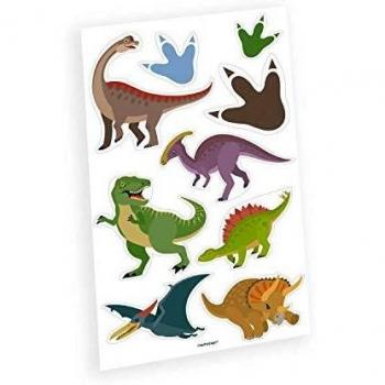 Kinder‑Mitgebsel: Happy Dinosaurier – 9 Klebetattoos