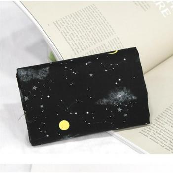 Tela infantil 100% algodón con diseño estelar y lunar, perfecta para bricolaje, T1254