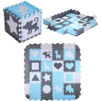 NILS Kids’ Playpen Rug – Extreme MD03, 36×36 cm