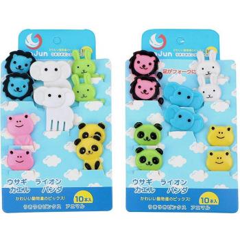 HILIFE 10pcs Bento Lunch Animal Forks for Children