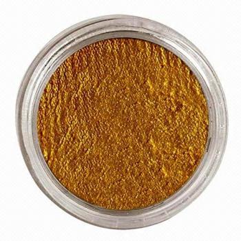 Maquillaje al agua color oro 15 g