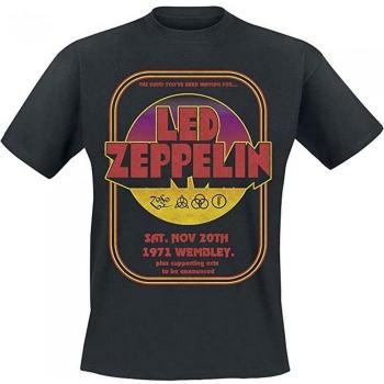 Led Zeppelin 1971 Wembley T-Shirt Unisex Nero