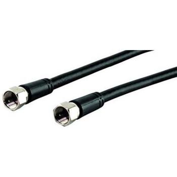 KVCHQ100 533 Satellitenkabel Schwaiger, 10 m, F‑Stecker, 2× Shielded