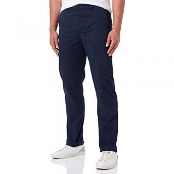 Pantaloni Chino Lee Regular Blu Navy 40