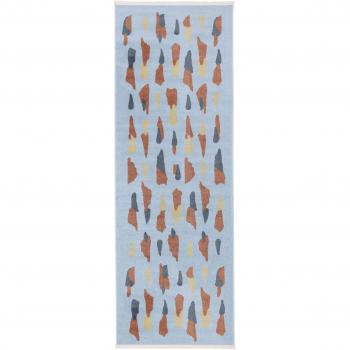Couverture d’Intérieur Bleu Terracotta 80x200