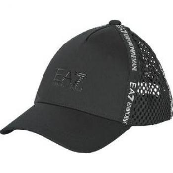Cappellino Emporio Armani EA7 Unisex Logotape Nero M