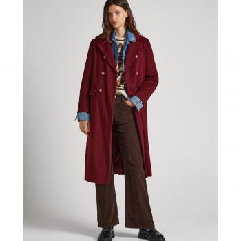 Abrigo de mujer con doble botonadura Pepe Jeans