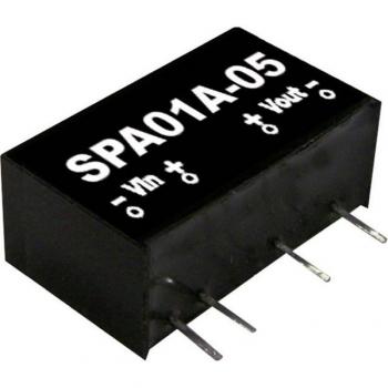SPA01A-05 Module Convertisseur CC/CC MEAN WELL 1 Sortie 200 mA 1 W