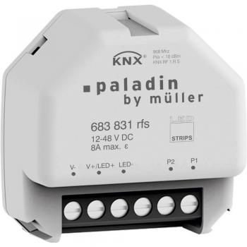 Weisser LED-Streifen-Dimmer Paladin KNX RFS Dimmaktor 683 831