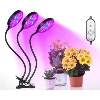 Hydroponic E27 LED Grow Lamp with Full Spectrum