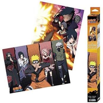 NARUTO Shippuden Poster Collection Chibi – 52x38 (4 unità)