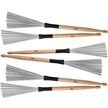 Sticks à cordes XDrum WTD‑1S – 3 paires