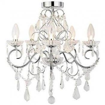 Spa Vela 5-Light Flush Chandelier