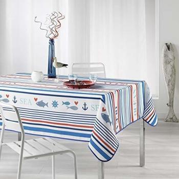 150x240 cm Nappe Rectangulaire Marinière Le Jardin des Cigales