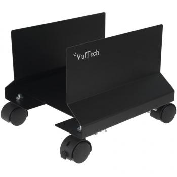 SUPPORTO PER MONITOR E PC PORTATILE IN ALLUMINIO 4 RUOTE