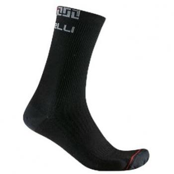 Chaussettes Bandito en Mérinos 18 de Castelli Noir Taille XXL