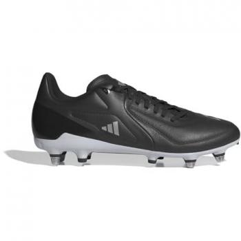 Elite RS15 Rugby Boots for Men – Adidas Black‑White, 11