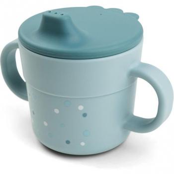 Done by Deer™ Happy Dots Trinklernbecher Blau