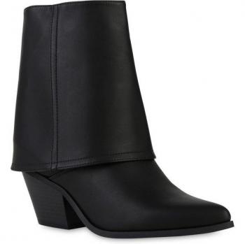 Nero Stivale Cowboy Van Hill Evelyn