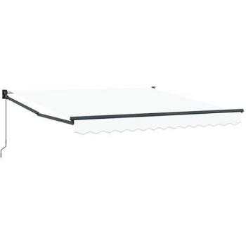 Store de Terrasse vidaXL Blanc 300x250 cm