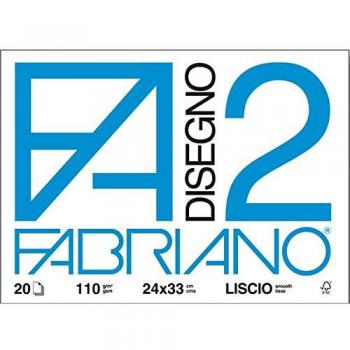 Album da disegno Fabriano Disegno 2 12 Fogli Liscio
