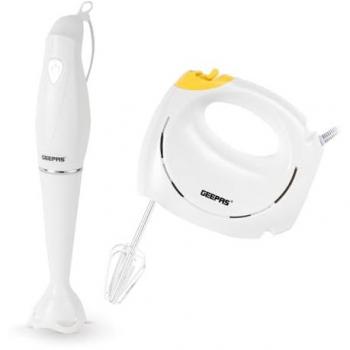 Versatile Handheld Mixer and Blender Combo