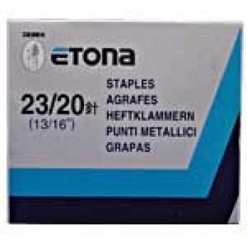 Etona 23x20 Agrafes em caixa de 1000