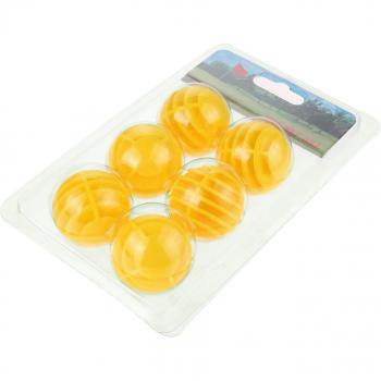 Bolas de Golf de Plástico para Entrenamiento, 6 Piezas, 42mm, Swing Hit