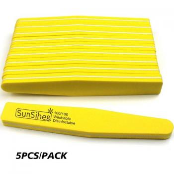 MYBORMULA 5 PCS Nail Buffers and Files for Manicure
