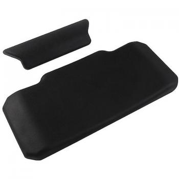 Almohadilla de respaldo y compartimento trasero de aluminio para motos universales