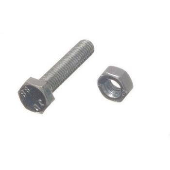 8 GRADE STEEL HEX BOLT M6 X 30MM WITH NUTS