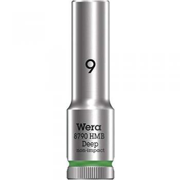 Wera 8790 HMB Deep Hexagon Socket 3/8 Drive 9mm