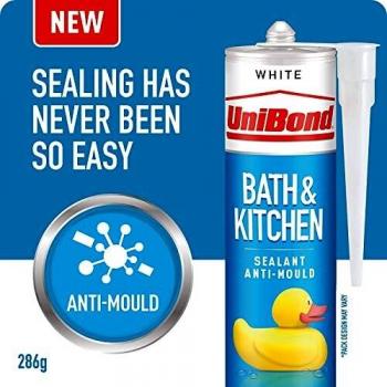 UniBond Kitchen & Bathroom Sealant Cartridge