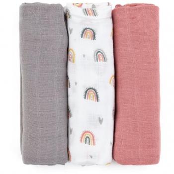 Fraldas de Pano Rose Rainbows 68x68 cm