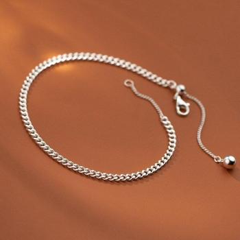 Tobillera Vintage en Plata Tailandesa