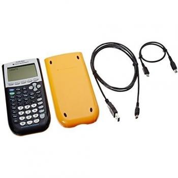Texas Instruments School Pack with TI-84 Plus Graphing Calculator (Yellow, 10-Piece Set)
