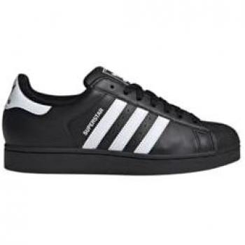 Superstar II Sneakers in Pelle Oro e Nero – adidas Originals