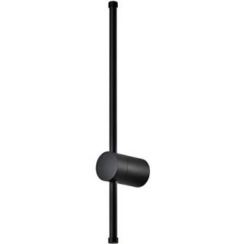 Modern LED Wall Light Fitting in Matt Black Sand