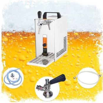 PYGMY 20/K Bierzapfanlage mit Membranpumpe, 1-leitig Trockenkühlgerät, Edelstahl, 25 Liter/h