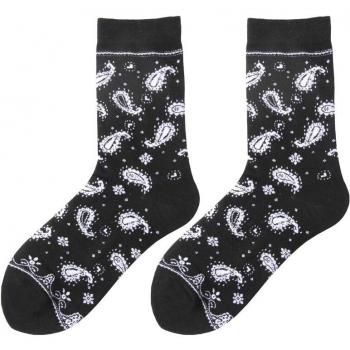Chaussettes tube de sport noires et blanches