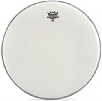 Smooth White Ambassador 12 Coated Drum Cover