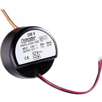 Comatec OF/FL/0075.24/E Alimentatore AC/DC 0.75 A 18 W 24 V/DC cavo non intestato 1 pz